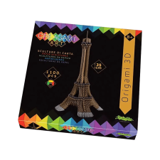 CreativaMente Creagami Art - 3D origami készlet, Eiffel torony társasjáték