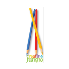 Creative Jungle Színes ceruza CREATIVE JUNGLE hatszögletű 6db-os színes ceruza