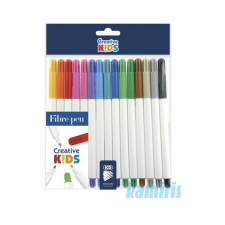 Creative Kids Rainbow: 1mm 15 darabos rostirón készlet - Vegyes színű (9580010025) filctoll, marker