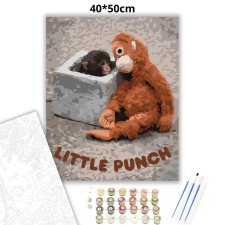 Creative Land Kft Az első pillantás – Punch és Ora-mama - számfestő készlet kreatív és készségfejlesztő