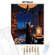 Creative Land Kft Az első varázslat - számfestő készlet – 40×50 cm (Keretre feszítve) kreatív és készségfejlesztő