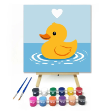 Creative Land Kft Békés kiskacsa - gyerek számfestő készlet kreatív és készségfejlesztő