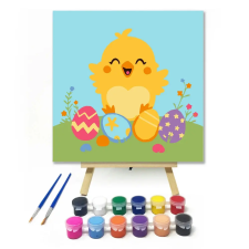 Creative Land Kft Boldog kiscsibe - gyerek számfestő készlet kreatív és készségfejlesztő