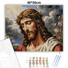 Creative Land Kft Dramatikus töviskorona - számfestő készlet – 40×50 cm (Keretre feszítve) kreatív és készségfejlesztő