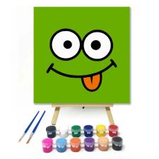 Creative Land Kft Huncut szörnyecske grimasza - gyerek számfestő készlet kreatív és készségfejlesztő