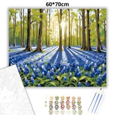 Creative Land Kft Napsütötte harangvirág mező - számfestő készlet – 60×70 cm (Keret nélkül) kreatív és készségfejlesztő