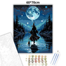 Creative Land Kft Tó feletti lebegés - számfestő készlet – 60×70 cm (Keret nélkül) kreatív és készségfejlesztő