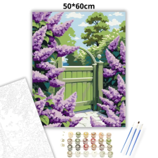 Creative Land Kft Üde orgonakapu - számfestő készlet – 50×60 cm (Keret nélkül) kreatív és készségfejlesztő