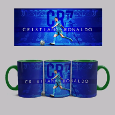  Cristiano Ronaldo CR7 bögre (Zöld) bögrék, csészék