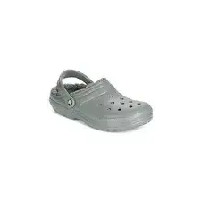 CROCS Klumpák CLASSIC LINED CLOG Szürke 48 / 49 női papucs