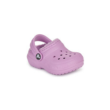 CROCS Klumpák Classic Lined Clog T Lila 25 / 26 gyerek papucs, mamusz
