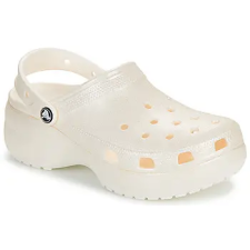 CROCS Klumpák Classic Platform Glitter ClogW Fehér 36 / 37 női papucs