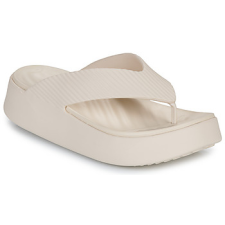 CROCS Lábujjközös papucsok Getaway Groove Platform Flip Bézs 38 / 39 női papucs
