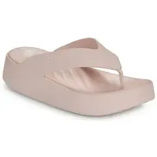 CROCS Lábujjközös papucsok Getaway Platform Flip Rózsaszín 41 / 42