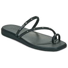 CROCS Lábujjközös papucsok MIAMI STUDDED TOE LOOP SANDAL Fekete 38 / 39 női papucs