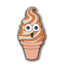 CROCS lights up ice cream jibbitz papucs kiegészítő unisex színes one