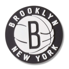 CROCS nba brooklyn nets 2 jibbitz papucs kiegészítő unisex színes one