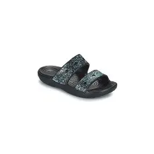 CROCS Papucsok Classic Crocs Glitter Sandal K Fekete 28 / 29 gyerek papucs, mamusz