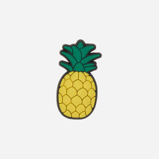 CROCS pineapple jibbitz papucs kiegészítő unisex színes one