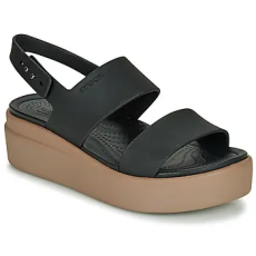 CROCS Szandálok / Saruk CROCS BROOKLYN LOW WEDGE W Fekete 37 / 38