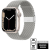 Crong Wave Band Apple Watch Series 7/6/3/SE/Nike Szövet pánt 38/40/41mm - Szürke (CRG-40WAV-CMP)