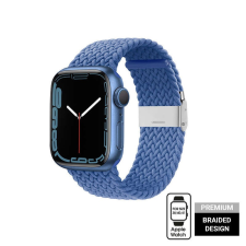  Crong Wave szíj Apple Watch 38/40 / 41mm (kék) okosóra kellék