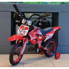  Cross Motor gyerek bicikli/kerékpár , hanghatásokkal , választható színben , 16 &quot; - Piros gyermek kerékpár