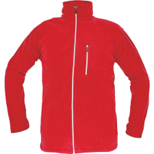 crv_0301006220006 KARELA polár kardigán piros 3XL férfi kabát, dzseki