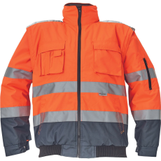  crv_0301007191005 CLOVELLY PILOT dzseki HV narancs/navy2XL