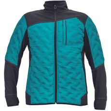  crv_0301059855003 NEURUM SOFTSHELL kabát petrol kék L