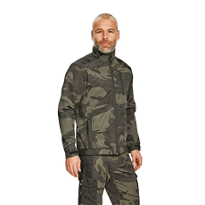 CRV Crambe terepszínű munkavédelmi softshell dzseki