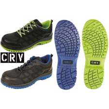CRV Issey low S1P SRC Biztonsági félcipő kompozit orrmerevítővel, tex - Kék/Zöld munkavédelmi cipő