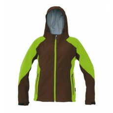 CRV Kabát Yowie softshell, barna/zöld, XL