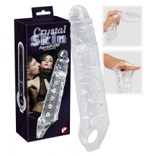 Crystal Crystal Skin - gömbös péniszhosszabbító köpeny pénisz növelők