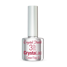 Crystal Nails - 3 STEP CrystaLac - Clear/Top 0 - 8ml lakk zselé