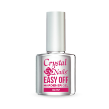 Crystal Nails - EASY OFF HARDENER GEL - CLEAR - leoldható zselé - 13ml - THF lakk zselé