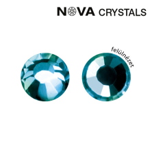 Crystal Nails - NOVA Crystal Strasszkő - AQUAMARINE AB SS3 (1,4 MM) - 100db körömdíszítő