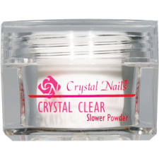 Crystal Nails - Slower - Crystal Clear - Átlátszó - Porcelánpor - 28gr - THF porcelánpor
