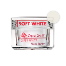 Crystal Nails - Slower - Soft White - Porcelánpor - 28gr - THF porcelánpor