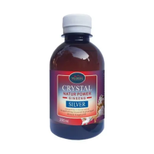 Crystal Silver Natur Power Ginseng ezüstkolloid oldat 200ml vitamin és táplálékkiegészítő
