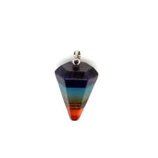 Csakra medál hatlap 2x3cm medál