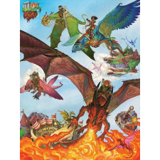 Családi puzzle Sárkányrepülés 350 darab puzzle, kirakós