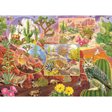 Családi puzzle sivatagi varázslat 350 darab puzzle, kirakós