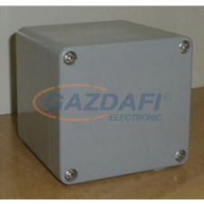 Csatári Plast CSATÁRI PLAST CSP081106 poliészter doboz, üres, 80x110x60mm, IP 65, szürke, halogénmentes villanyszerelés