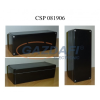 Csatári Plast CSATÁRI PLAST CSP081906 poliészter doboz, üres, 80x190x60mm, IP 65 fekete, halogénmentes