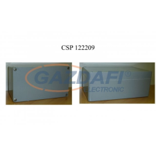 Csatári Plast CSATÁRI PLAST CSP122209 poliészter doboz, üres, 120x220x90mm, IP 65 fekete, halogénmentes villanyszerelés