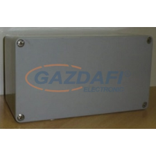Csatári Plast CSATÁRI PLAST CSP122209 poliészter doboz, üres, 120x220x90mm, IP 65, szürke, halogénmentes villanyszerelés