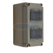 Csatári Plast CSATÁRI PLAST PVT 1530 ÁK2x4 8mod.kism.szekr.álló, 150x300x170mm villanyszerelés