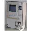 Csatári Plast CSATÁRI PLAST PVT 3045-AM egyfázisú (H) tarifás fogyasztásmérő EM ablakkal, kulcsos zárral, 300x450x170mm, alsó maszkkal