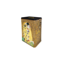 Csatos fémdoboz, dombornyomott, 11x18x7,4cm, Klimt: The Kiss papírárú, csomagoló és tárolóeszköz